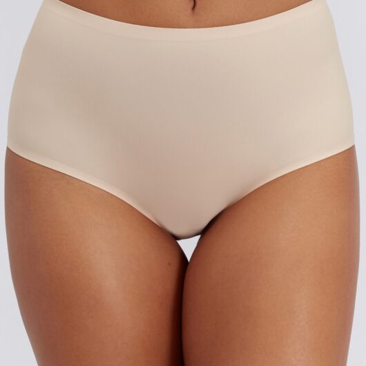 Boux Avenue Seamless microfibre high waist briefs - Nude - 08