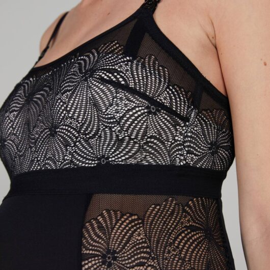 Maternity & Nursing Special Bodysuit, Dahlia by CACHE COEUR black